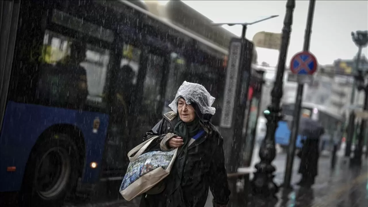Meteoroloji'den 6 Nisan için sağanak ve gök gürültülü yağış uyarısı 1