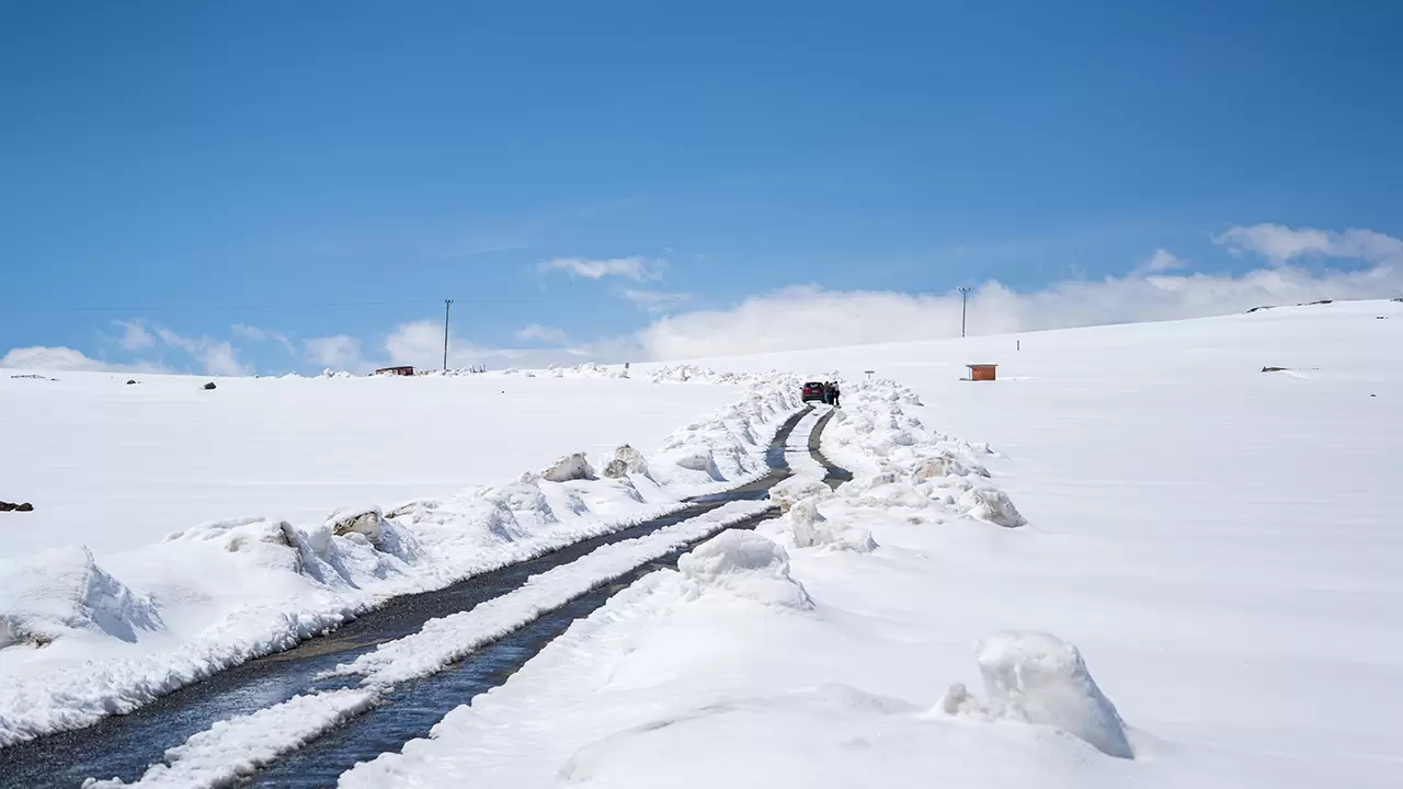 2 Bin 200 Rakımda kar manzarası 8