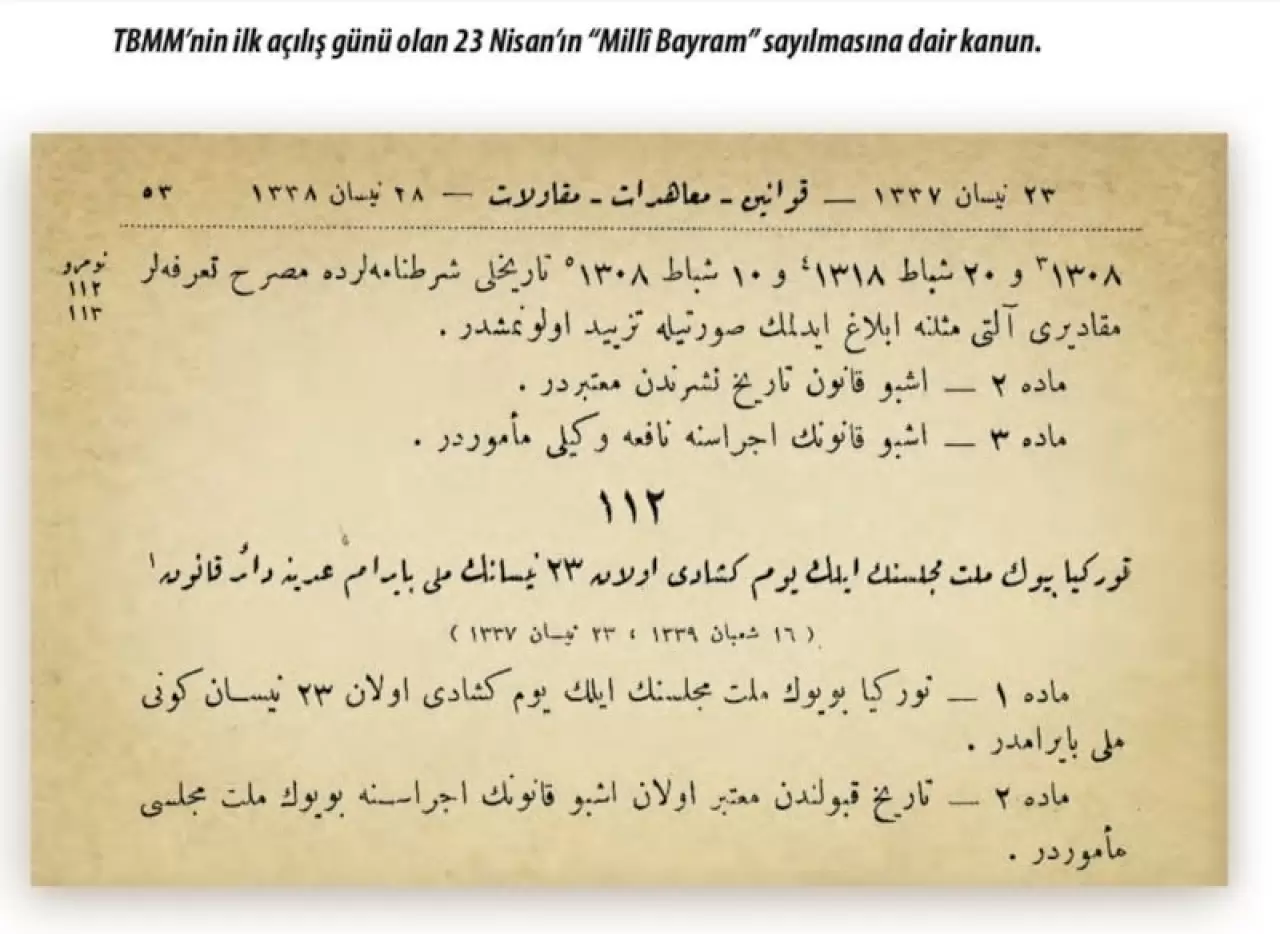 Egemenliğin tapusu 'Gazi Meclis' 106 yaşında! 2