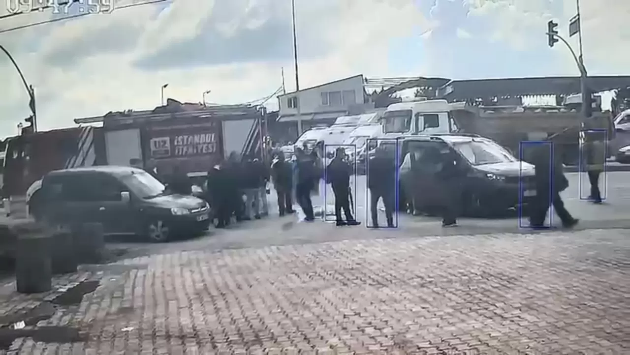 Arnavutköy'de feci kaza görüntüleri ortaya çıktı! 2