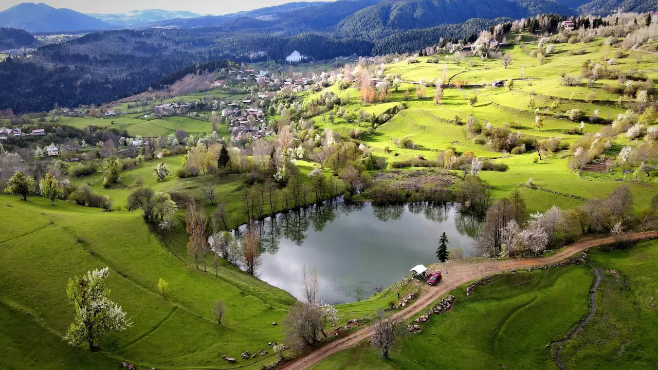 Karadeniz’in saklı cennetinde ilkbahar büyüsü! 2