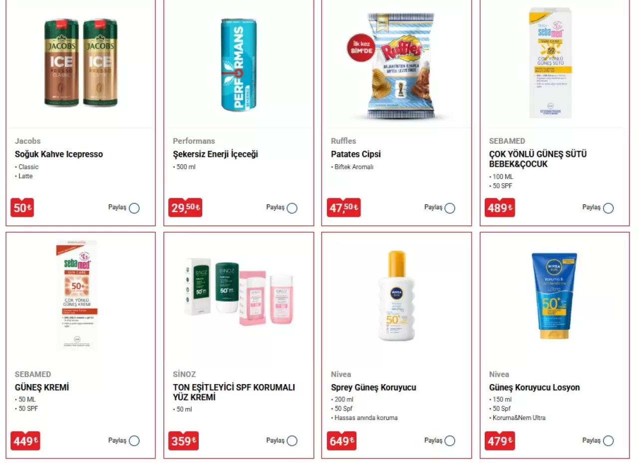19 Mayıs BİM aktüel! Güneş kremlerinde (Sebamed, Nivea, Sinoz) stok bitirecek indirim başlıyor! 5