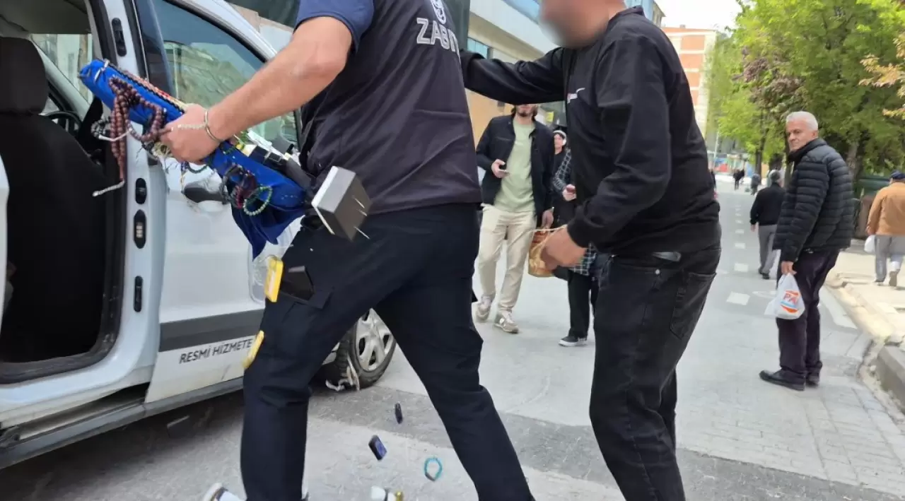 Eskişehir'de zabıta baskını gerginliği! Seyyar satıcı isyan etti 5