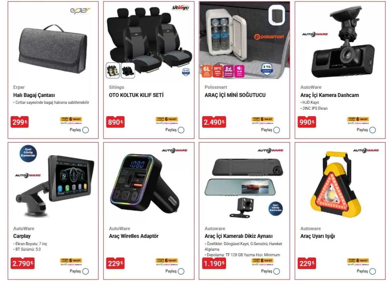 Oto sanayide 5.000 TL, BİM’de 1.000 TL! 15 Mayıs Cuma günü arabasını seven BİM’e koşsun! 9