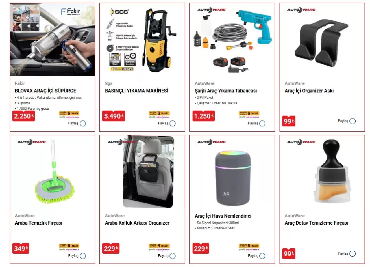 Oto sanayide 5.000 TL, BİM’de 1.000 TL! 15 Mayıs Cuma günü arabasını seven BİM’e koşsun! 6