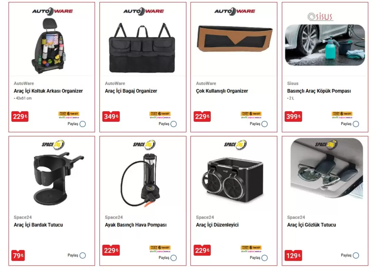 Oto sanayide 5.000 TL, BİM’de 1.000 TL! 15 Mayıs Cuma günü arabasını seven BİM’e koşsun! 7