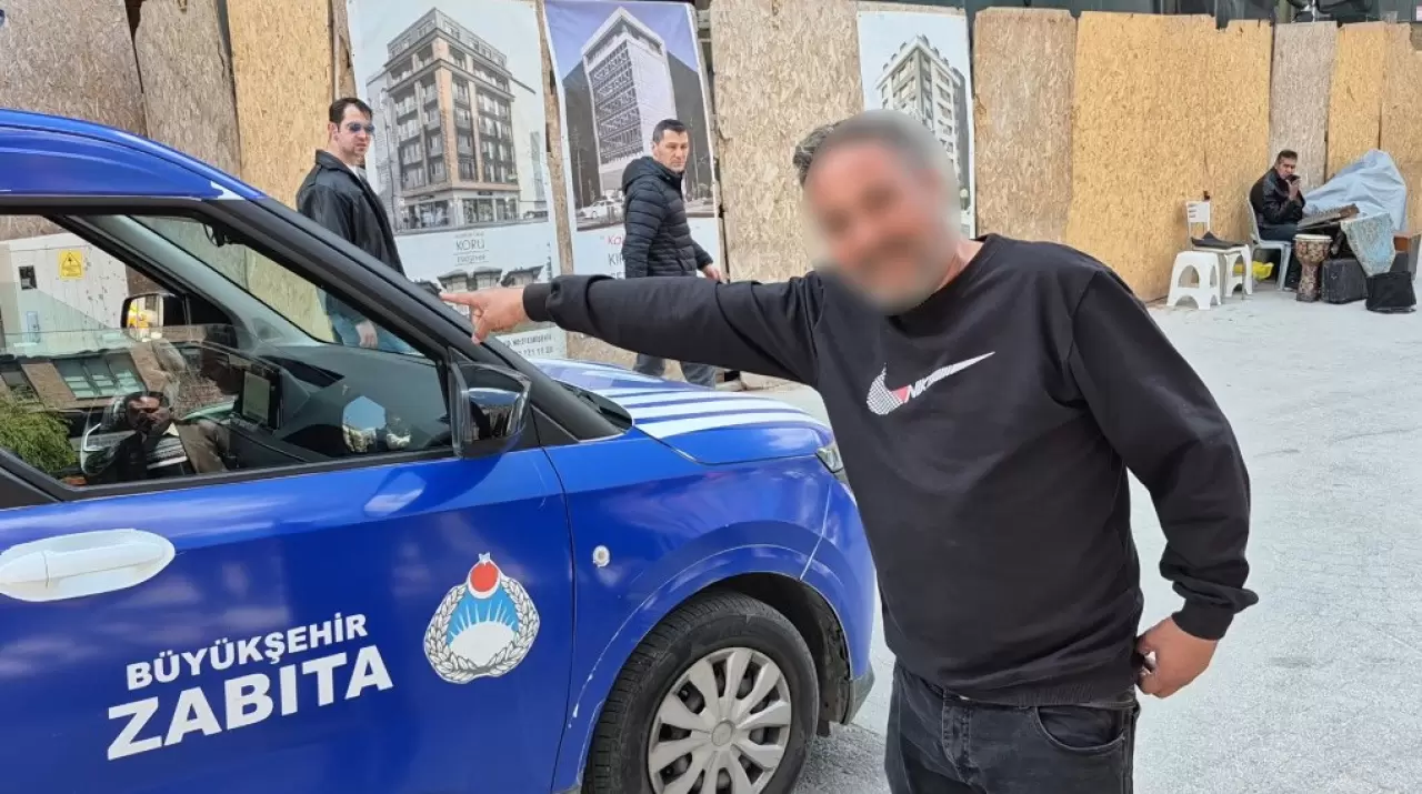 Eskişehir'de zabıta baskını gerginliği! Seyyar satıcı isyan etti 1