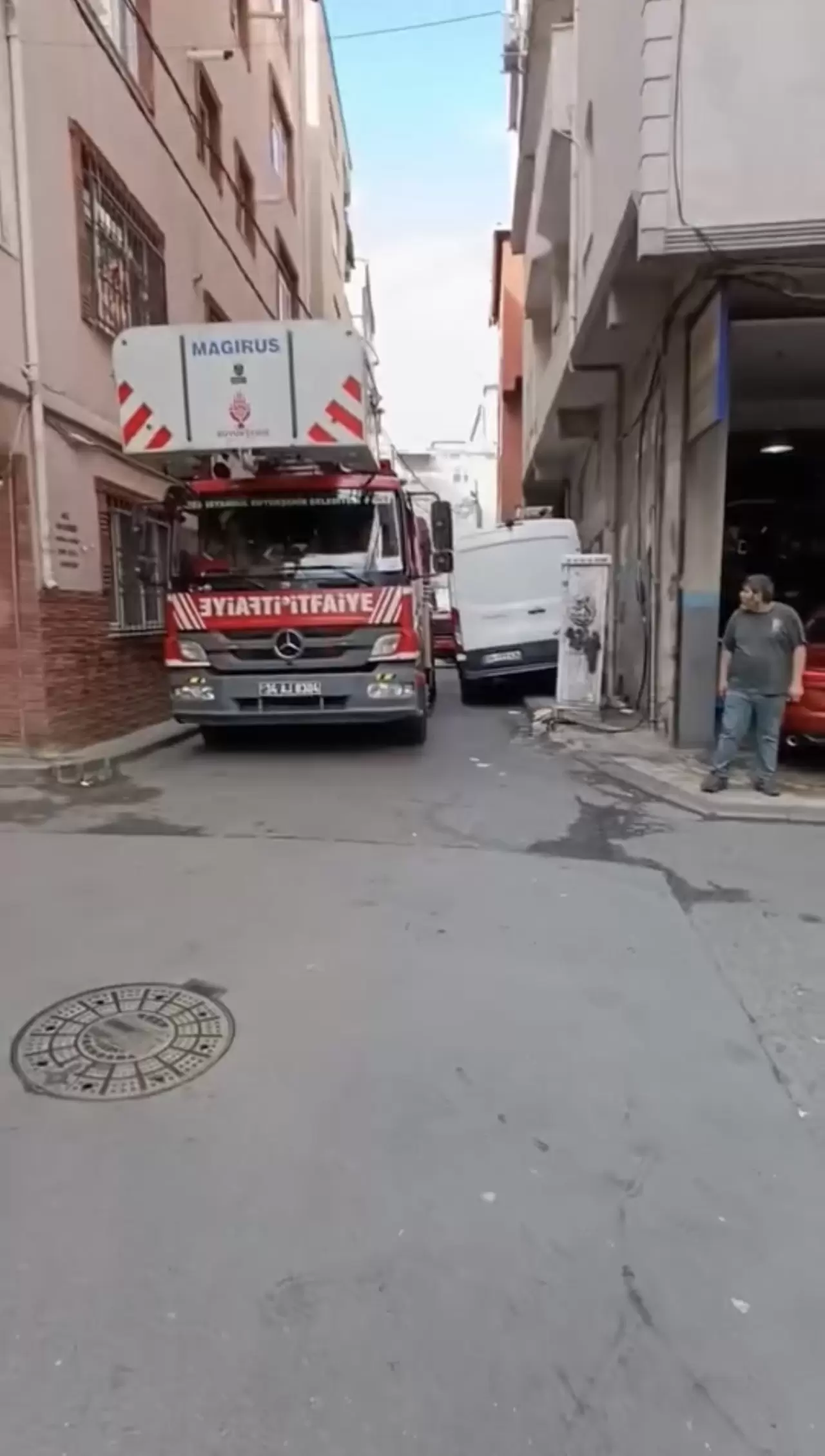 Yangın ihbarına giden itfaiyenin karşılaştığı manzara şok etti! 1