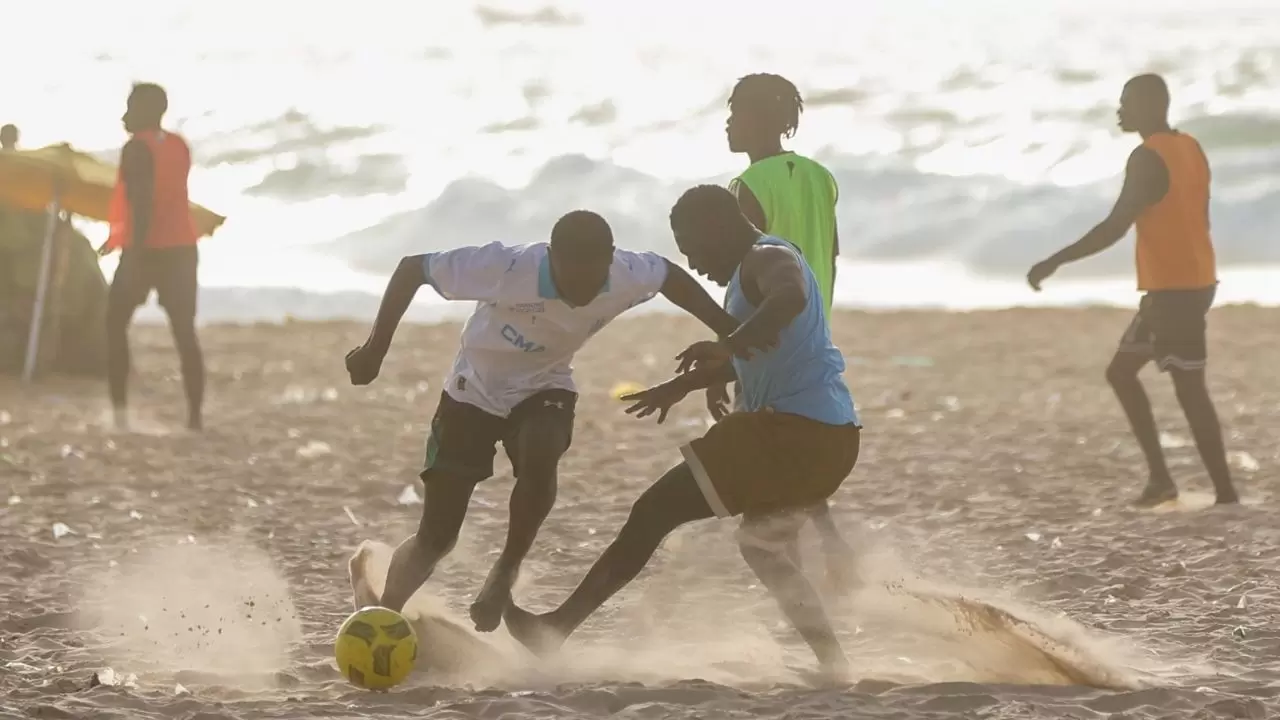 Senegal'de Dünya Kupası heyecanı sahillere taştı 5