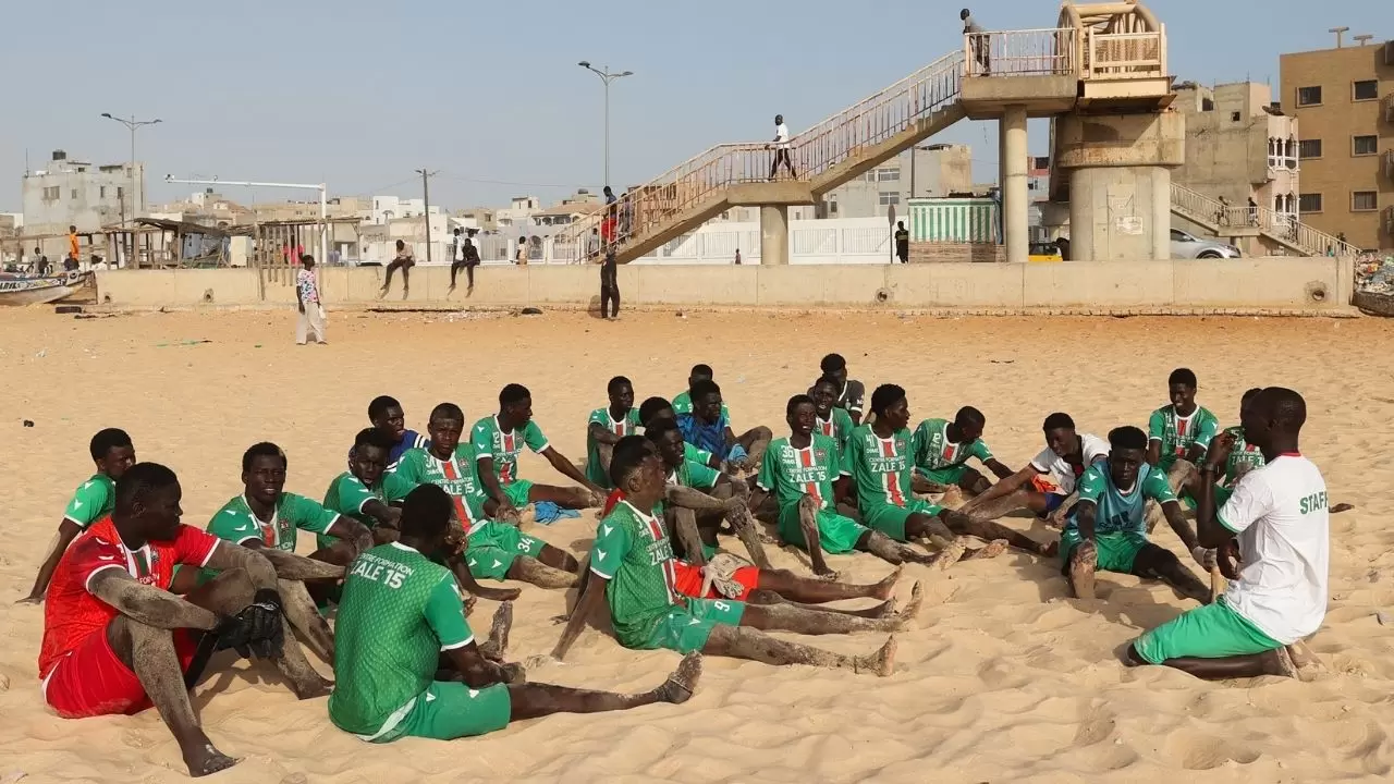 Senegal'de Dünya Kupası heyecanı sahillere taştı 17