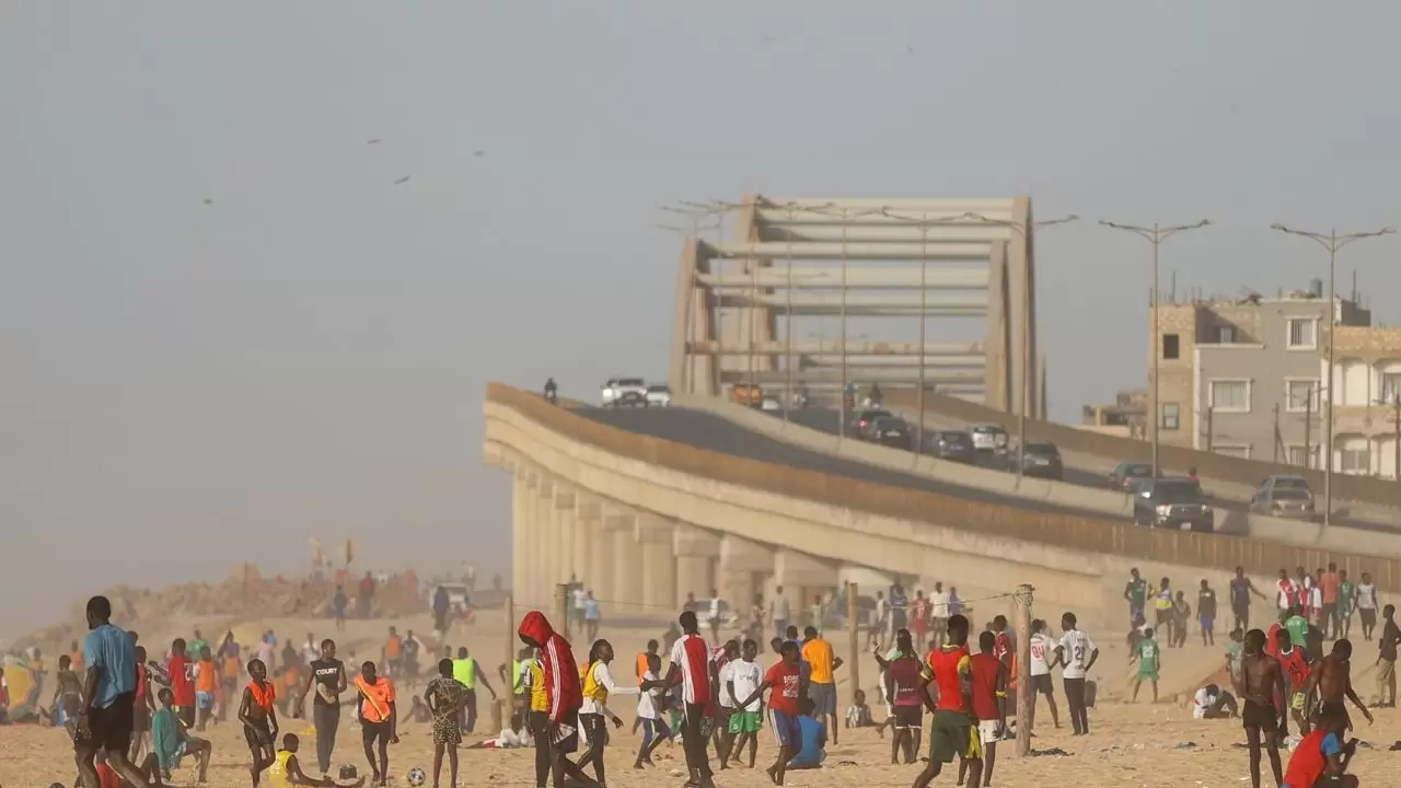Senegal'de Dünya Kupası heyecanı sahillere taştı 10