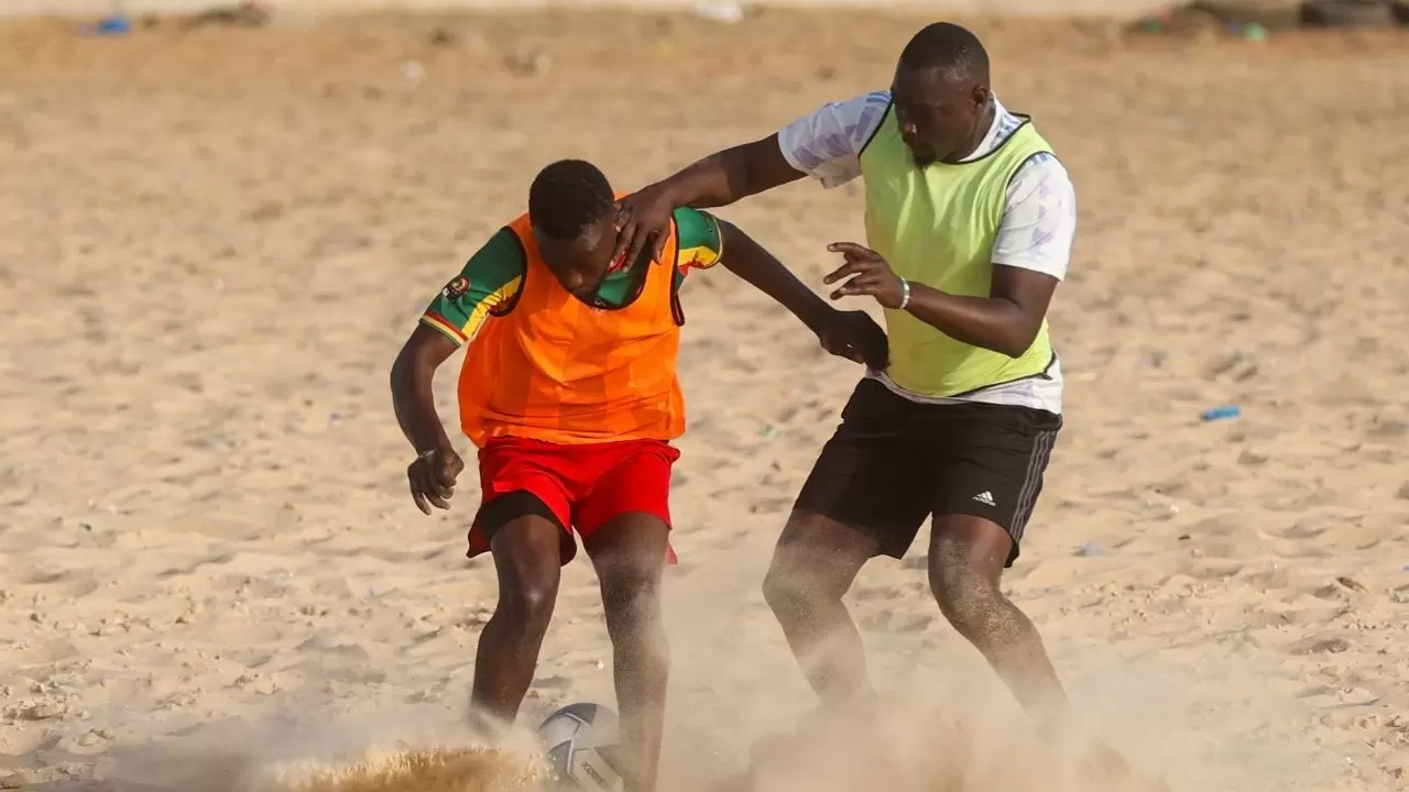 Senegal'de Dünya Kupası heyecanı sahillere taştı 12