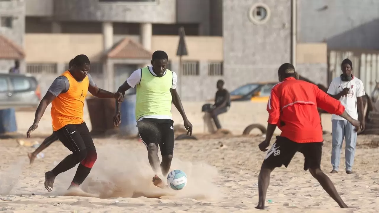 Senegal'de Dünya Kupası heyecanı sahillere taştı 9