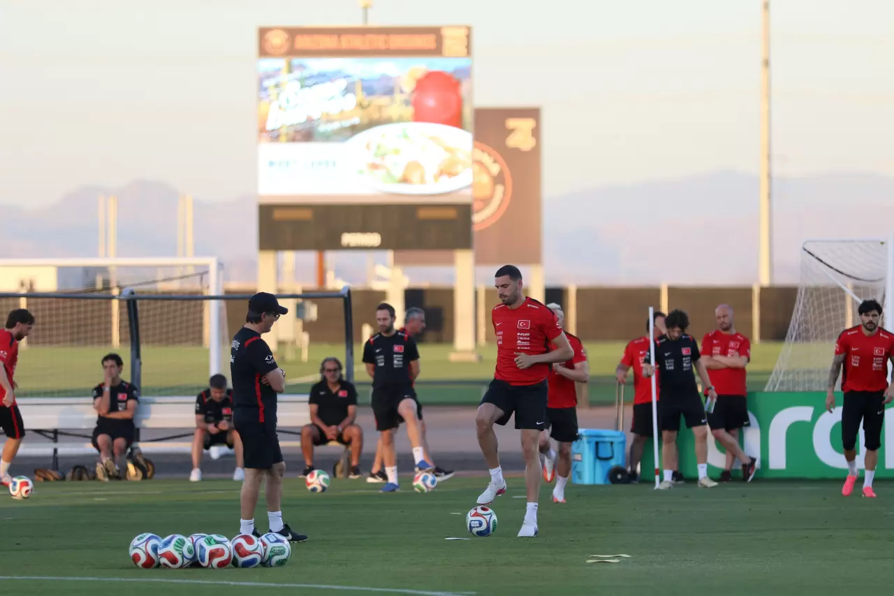 A Milli Takım, ABD maçı hazırlıklarını Arizona'da sürdürdü 7