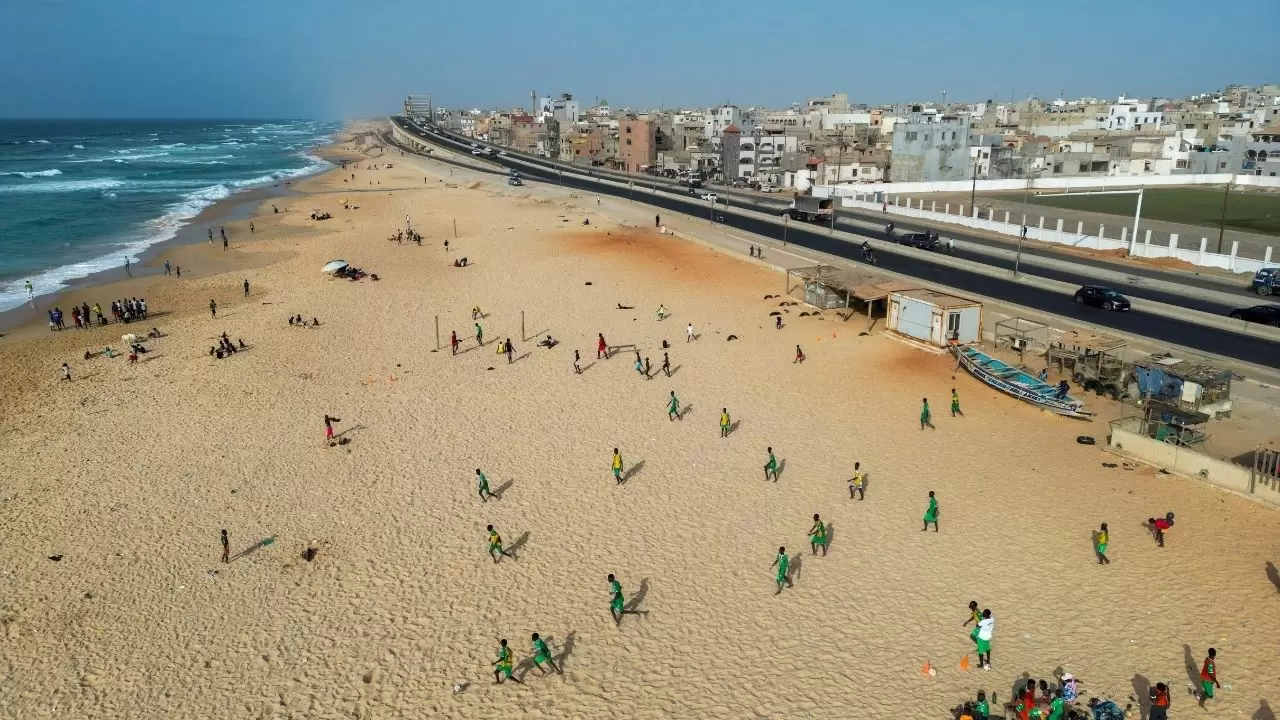 Senegal'de Dünya Kupası heyecanı sahillere taştı 20