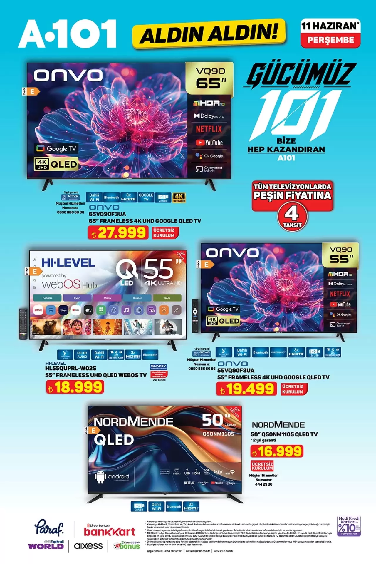 11 Haziran A101 aktüel ürünler!  Bu perşembe A101'de deniz ürünleri yok satacak 6