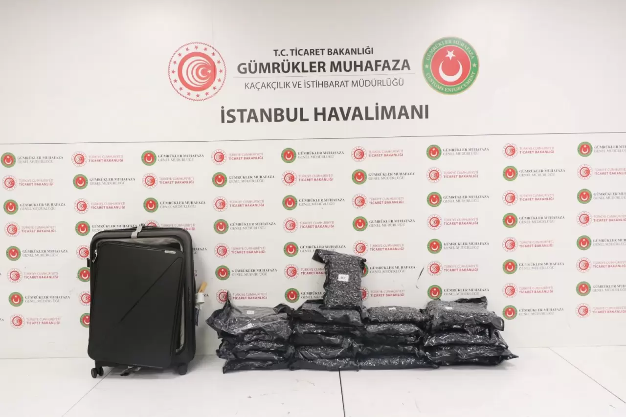 İstanbul Havalimanı’nda Gümrük Muhafaza'dan başarılı operasyon 1