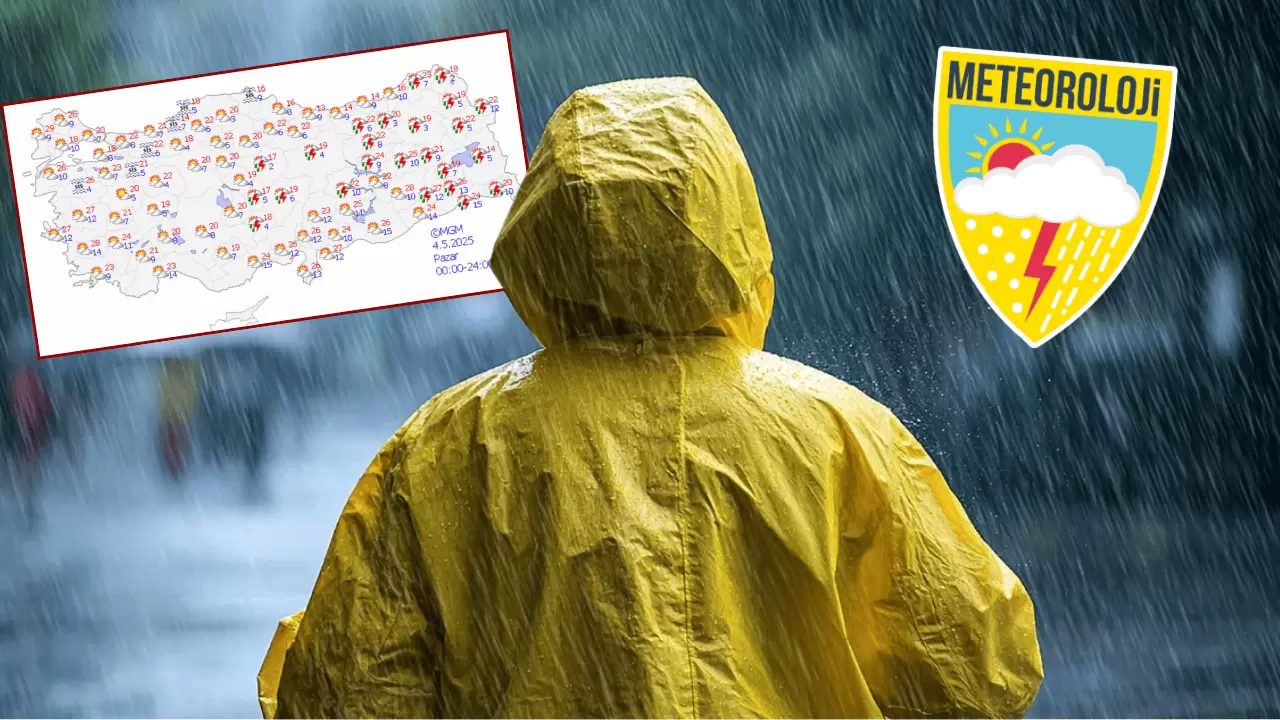 Meteoroloji'den son dakika uyarısı: Şiddetli sağanak geliyor! 7 Haziran 2026 hava durumu 3