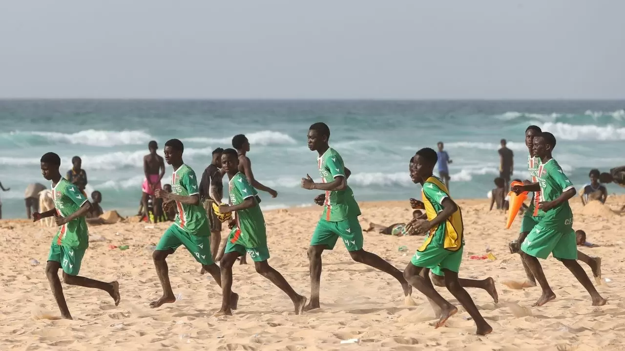 Senegal'de Dünya Kupası heyecanı sahillere taştı 19