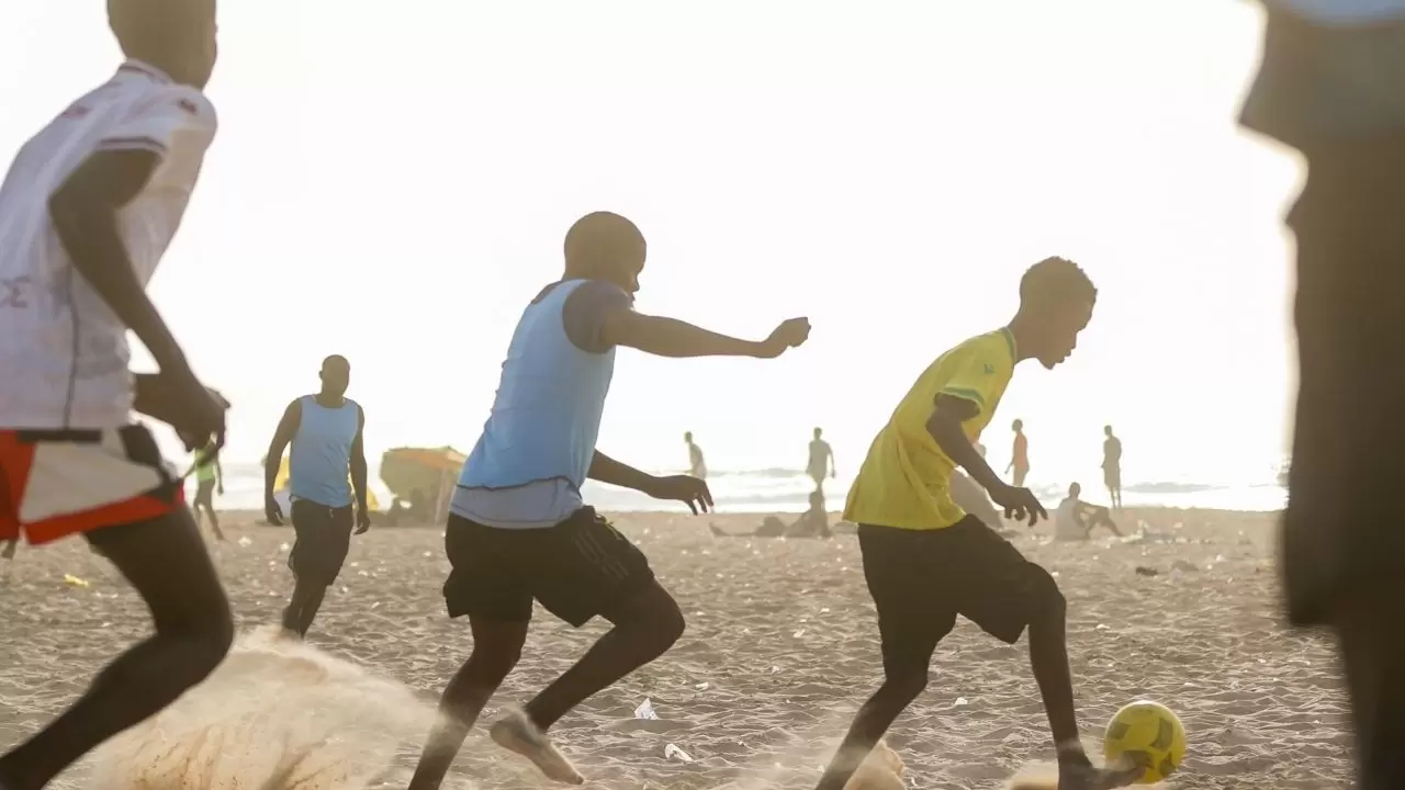 Senegal'de Dünya Kupası heyecanı sahillere taştı 8
