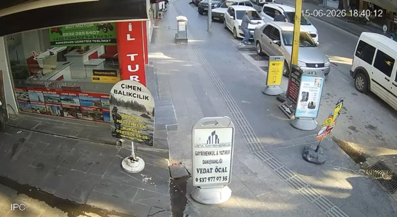 Pastasını alırken silahlı saldırıya uğradı! 4