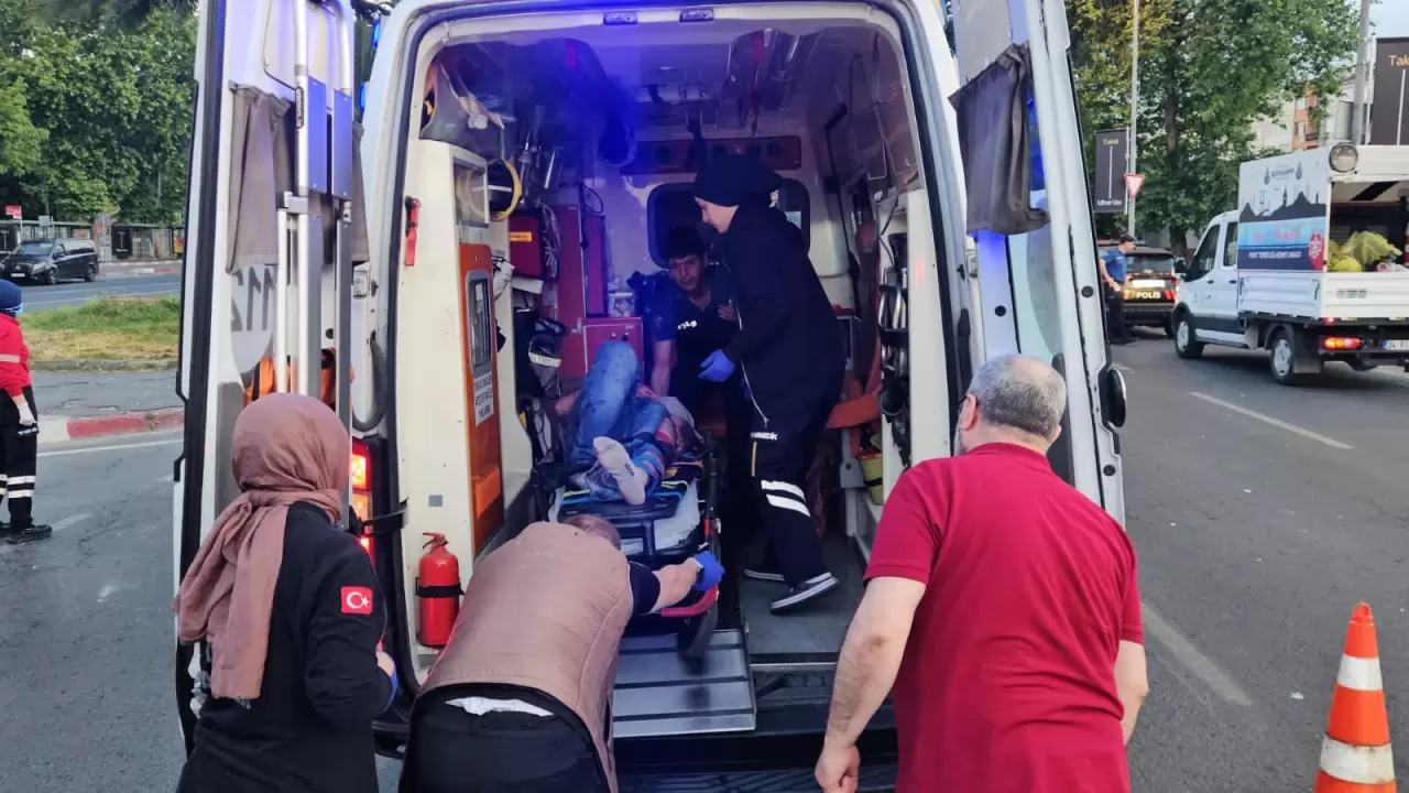 3 motosiklet çarpıştı, çok sayıda yaralı var! 4