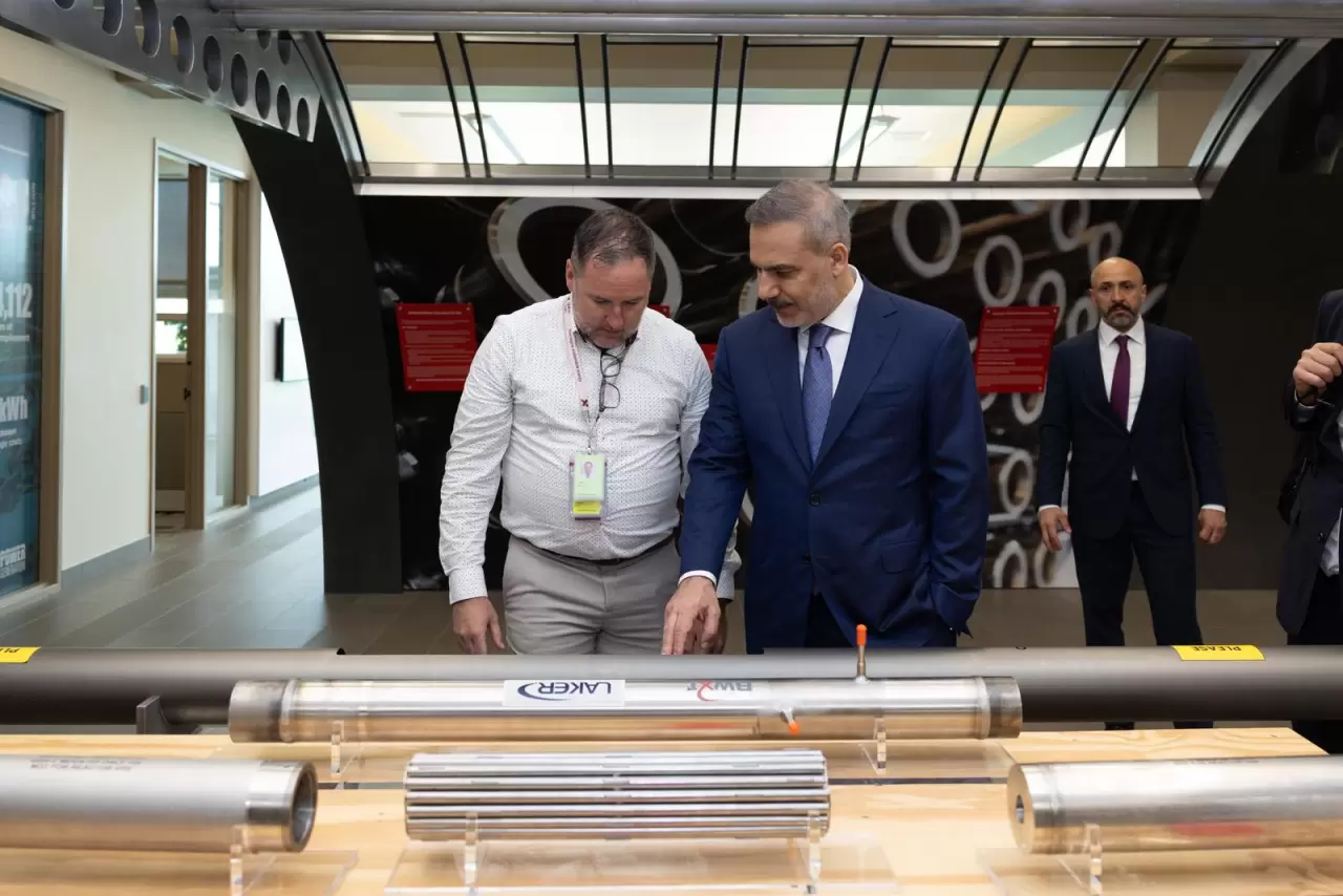 Hakan Fidan, Kanada'daki Darlington Nükleer Tesisi'ni ziyaret etti 3