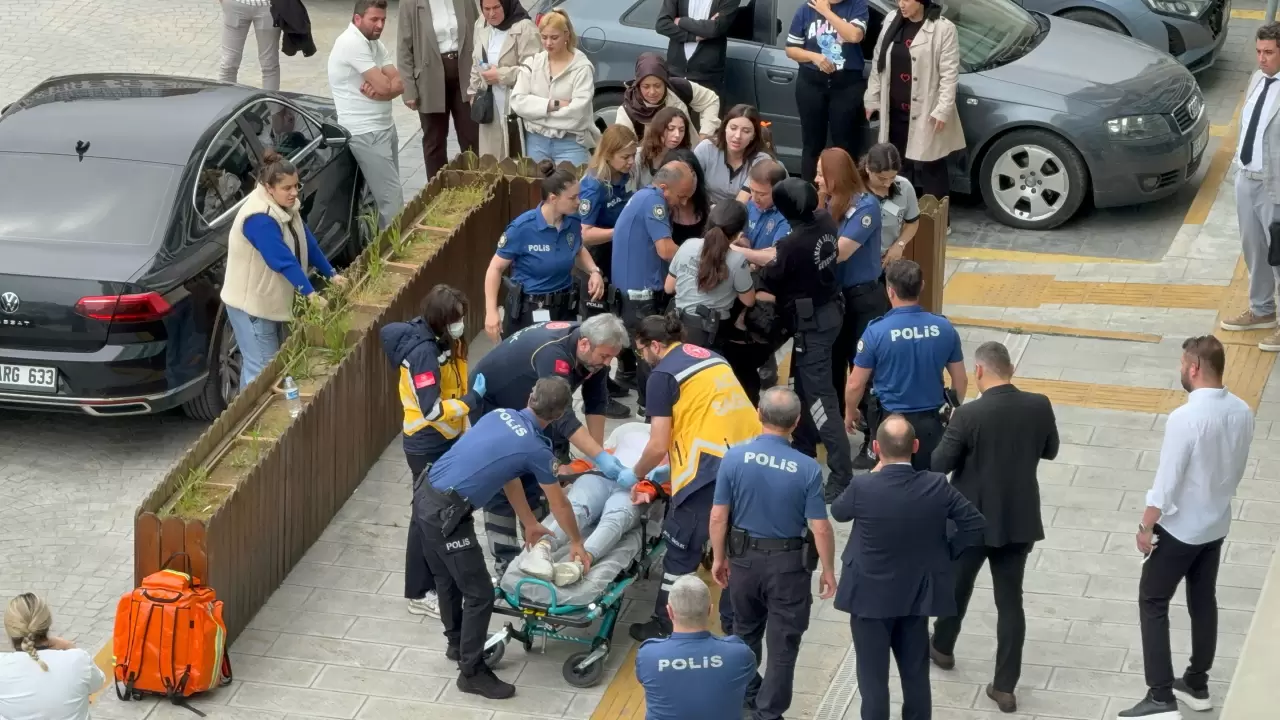 Duruşma çıkışı hem intihar girişimi hem meydan kavgası 4
