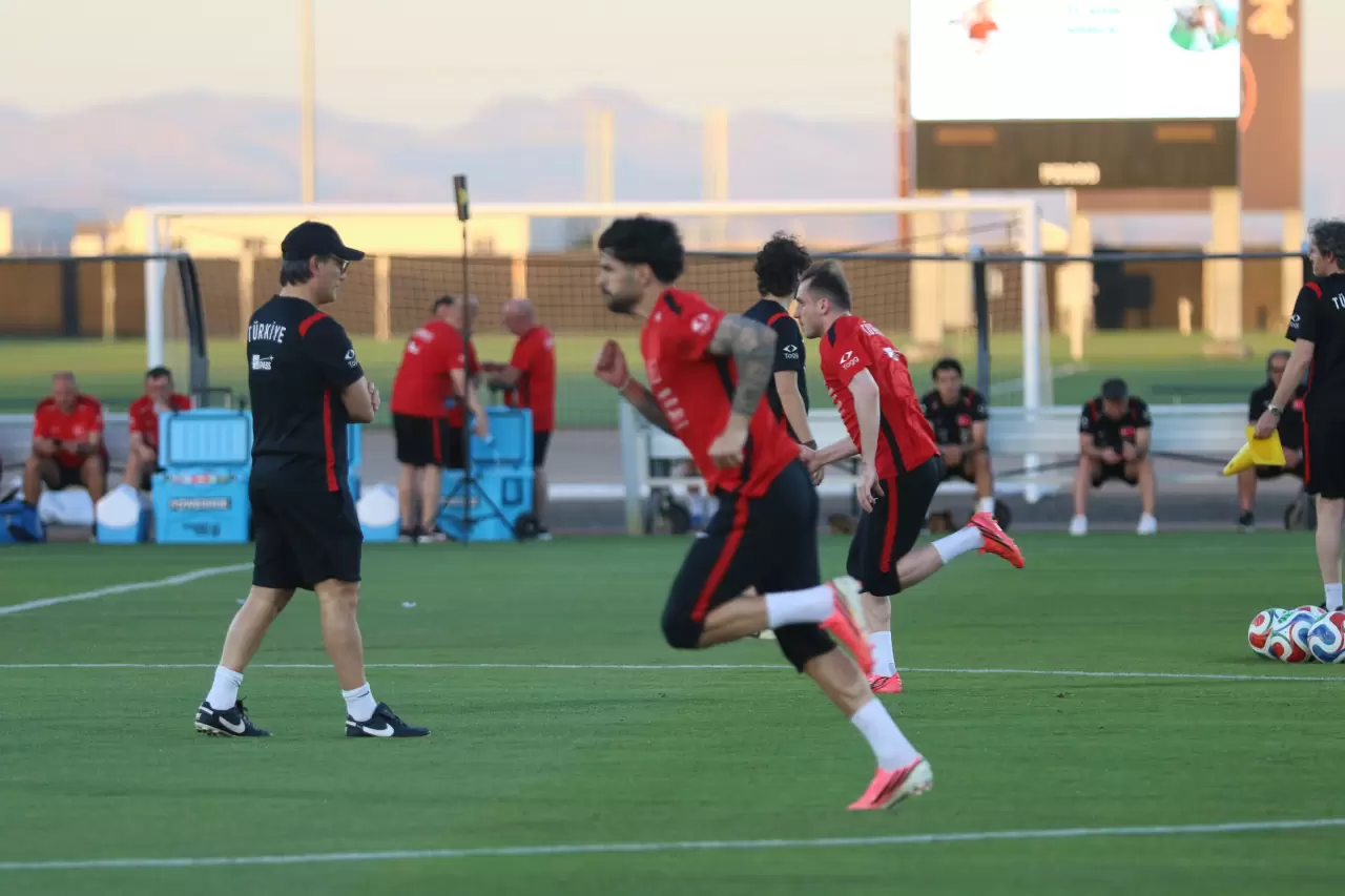 A Milli Takım, ABD maçı hazırlıklarını Arizona'da sürdürdü 3