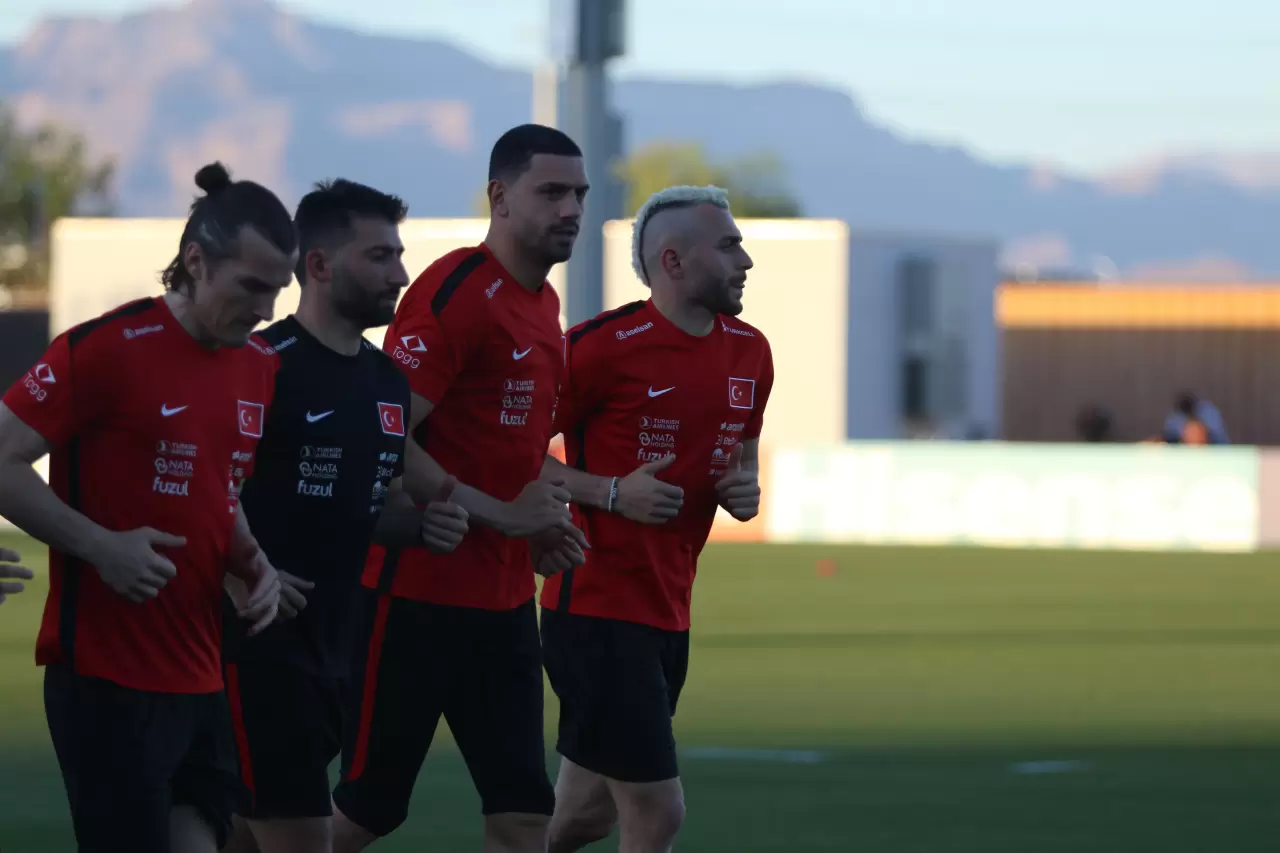 A Milli Takım, ABD maçının hazırlıklarına başladı 9