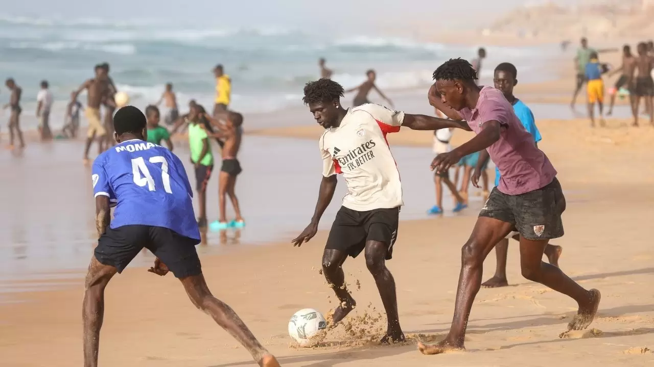 Senegal'de Dünya Kupası heyecanı sahillere taştı 14