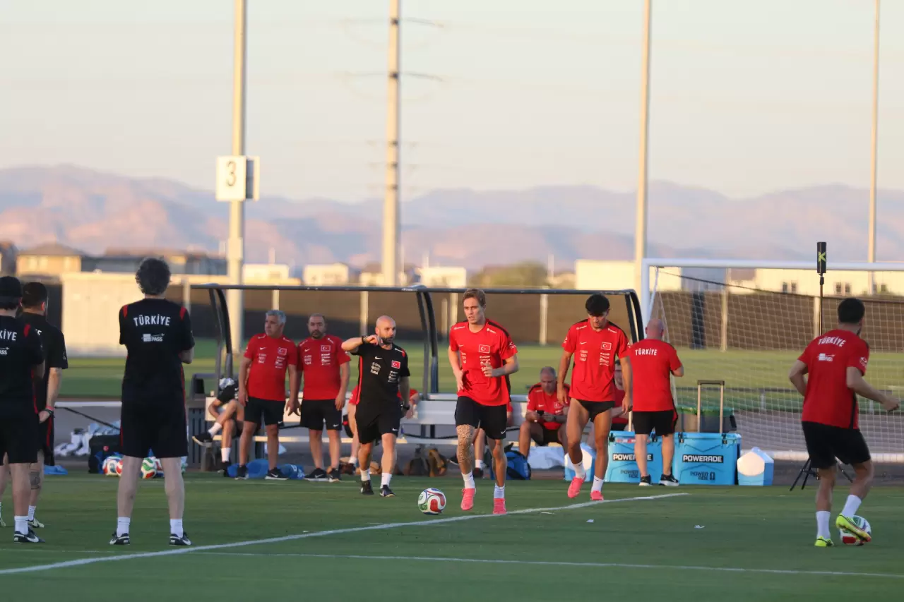 A Milli Takım, ABD maçı hazırlıklarını Arizona'da sürdürdü 6