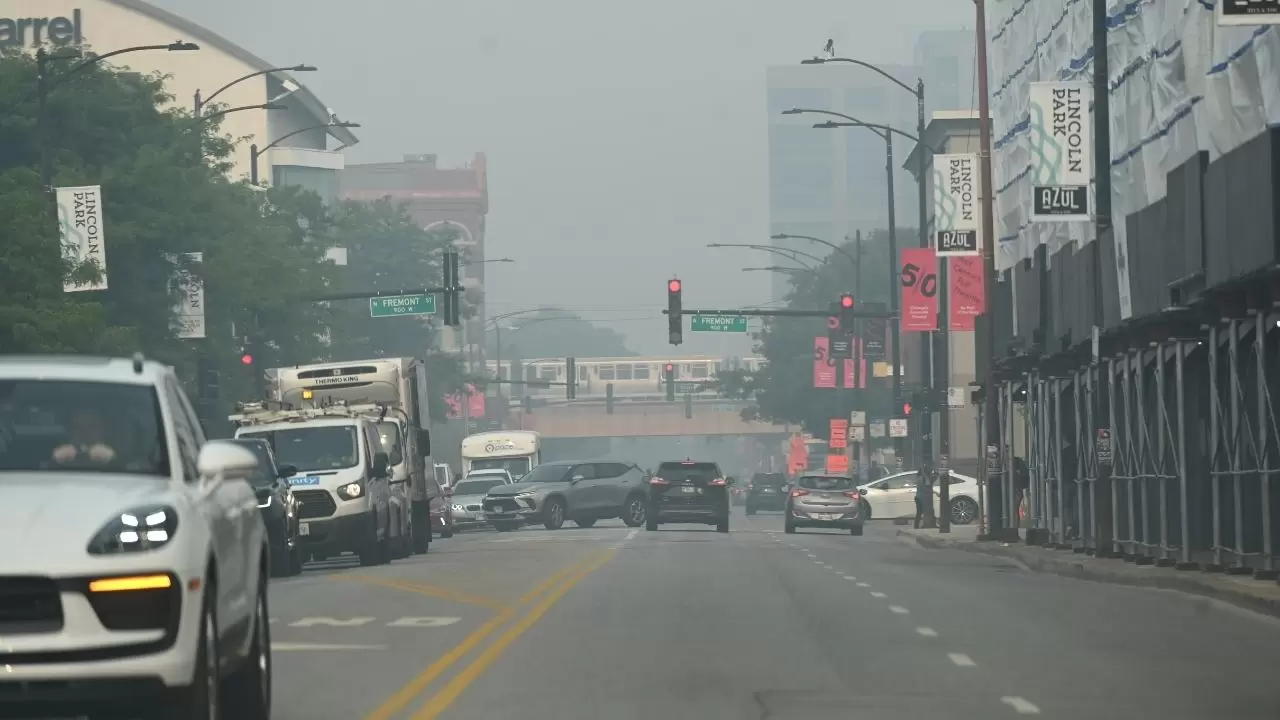 Chicago'da hava kirliliği alarmı: Tehlikeli seviyeye ulaştı 3