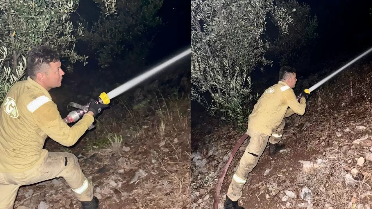 Fethiye'deki orman yangınında kahramanca mücadele! Türkiye'nin dört bir yanından gelen ekipler alevlere karşı seferber oldu 6