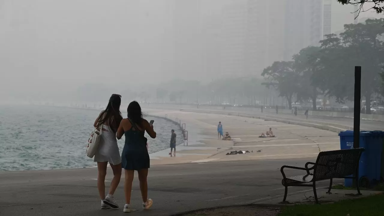 Chicago'da hava kirliliği alarmı: Tehlikeli seviyeye ulaştı 5