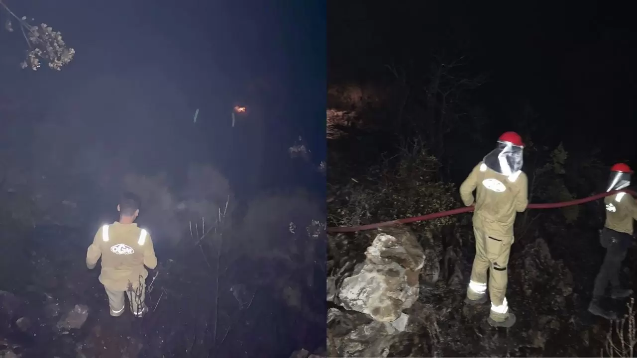 Fethiye'deki orman yangınında kahramanca mücadele! Türkiye'nin dört bir yanından gelen ekipler alevlere karşı seferber oldu 7