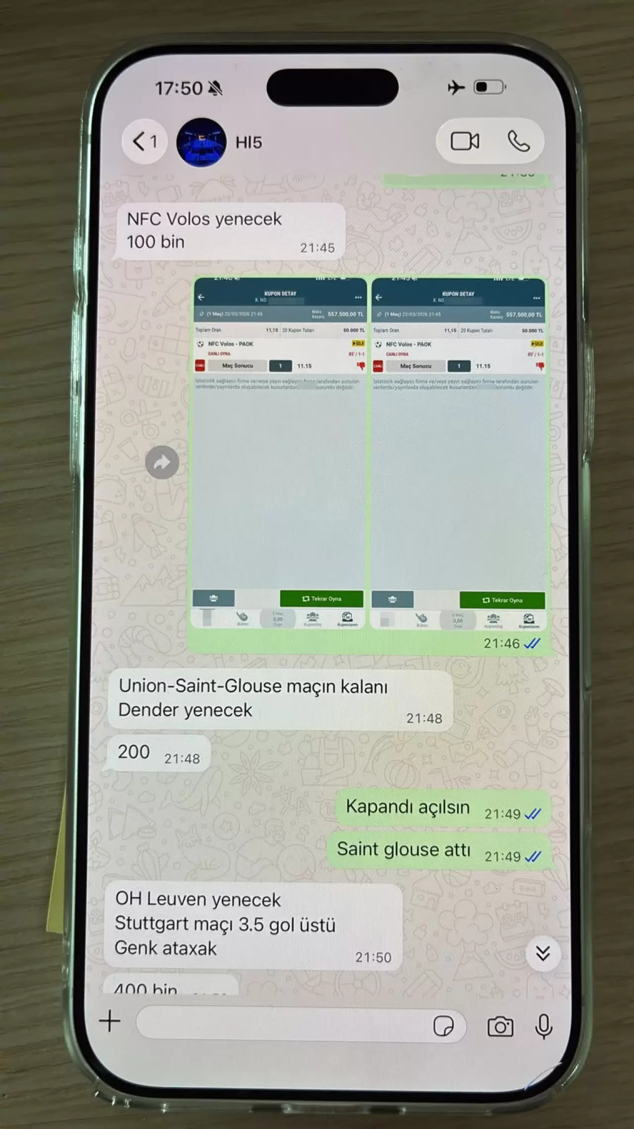 Haluk Levent'in bahis mesajları ifşa oldu 7