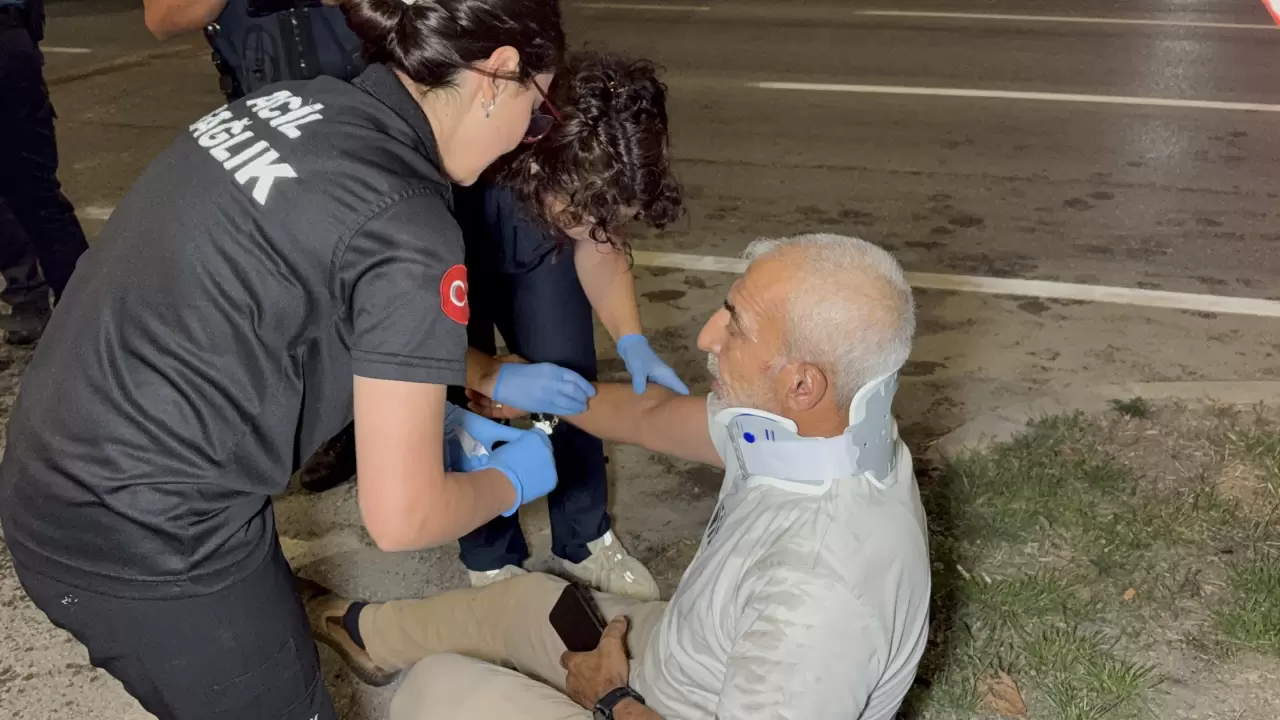 Samsun’da ambulans ile TIR çarpıştı 7