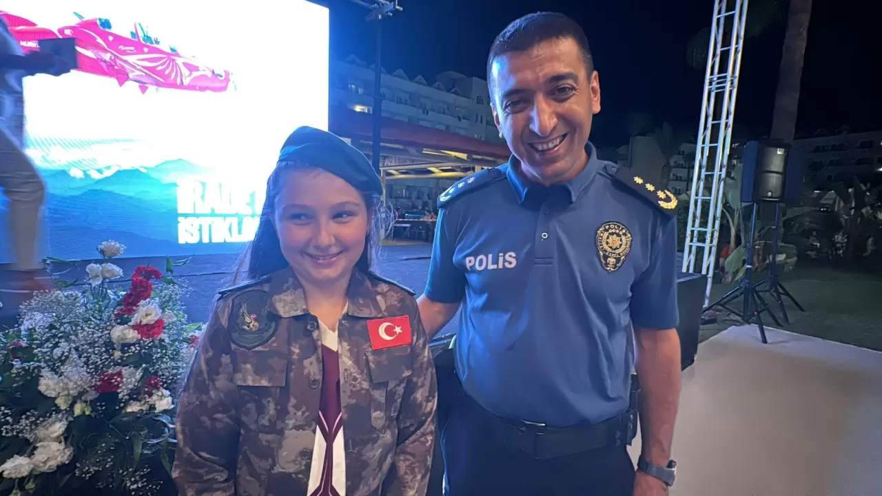 Şehit yeğeni Gülşah'a anlamlı hediye 1