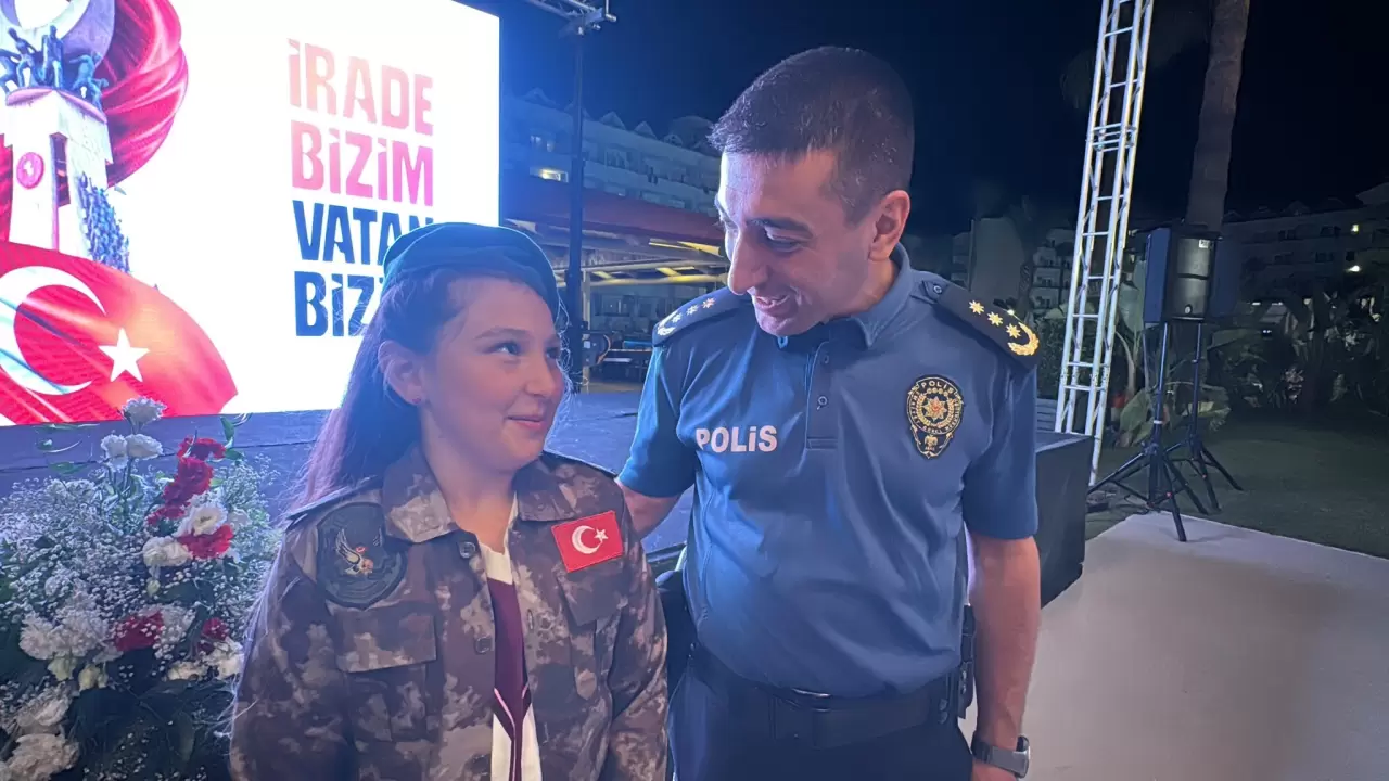 Şehit yeğeni Gülşah'a anlamlı hediye 6