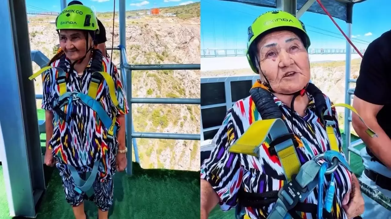 80 yaşındaki kadın 35 metrelik dönme dolaptan atladı! 2