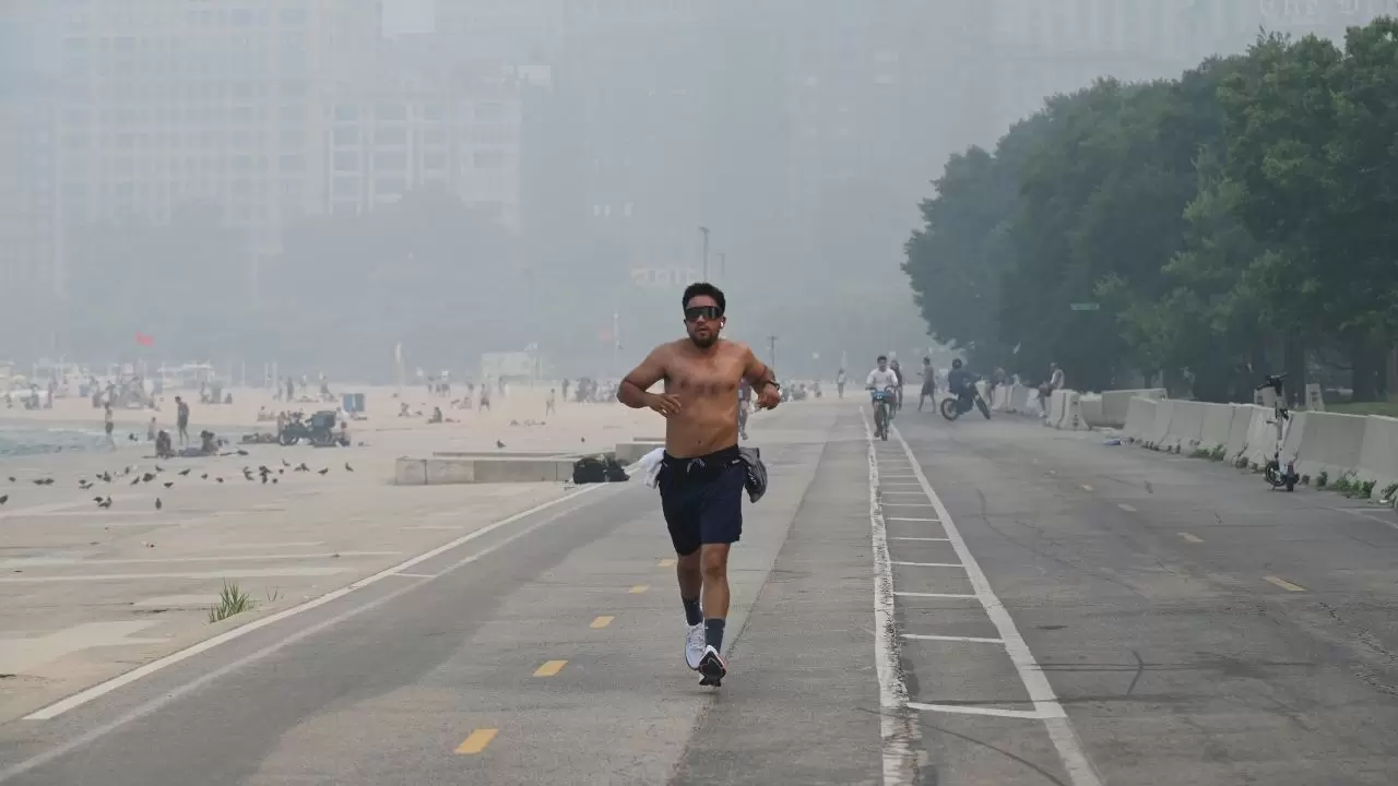 Chicago'da hava kirliliği alarmı: Tehlikeli seviyeye ulaştı 15