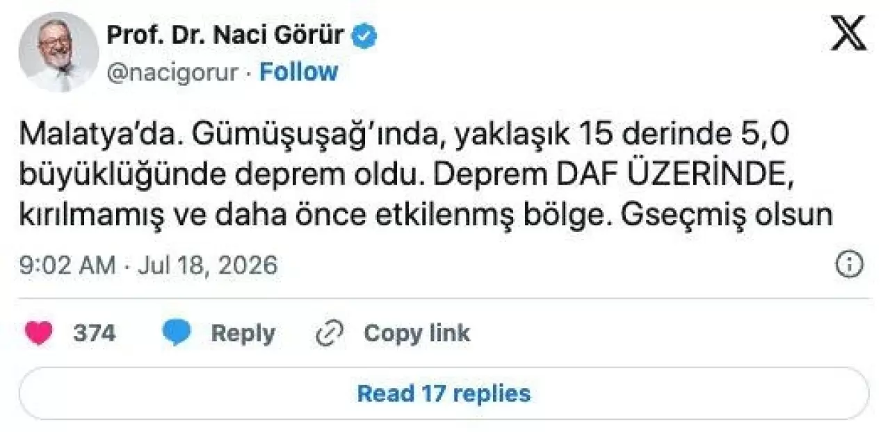 5'lik deprem sonrası uzmanlardan uykuları kaçıracak uyarı: 'M6'ya hazırlıklı olun' 9