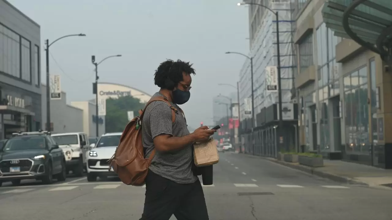 Chicago'da hava kirliliği alarmı: Tehlikeli seviyeye ulaştı 4