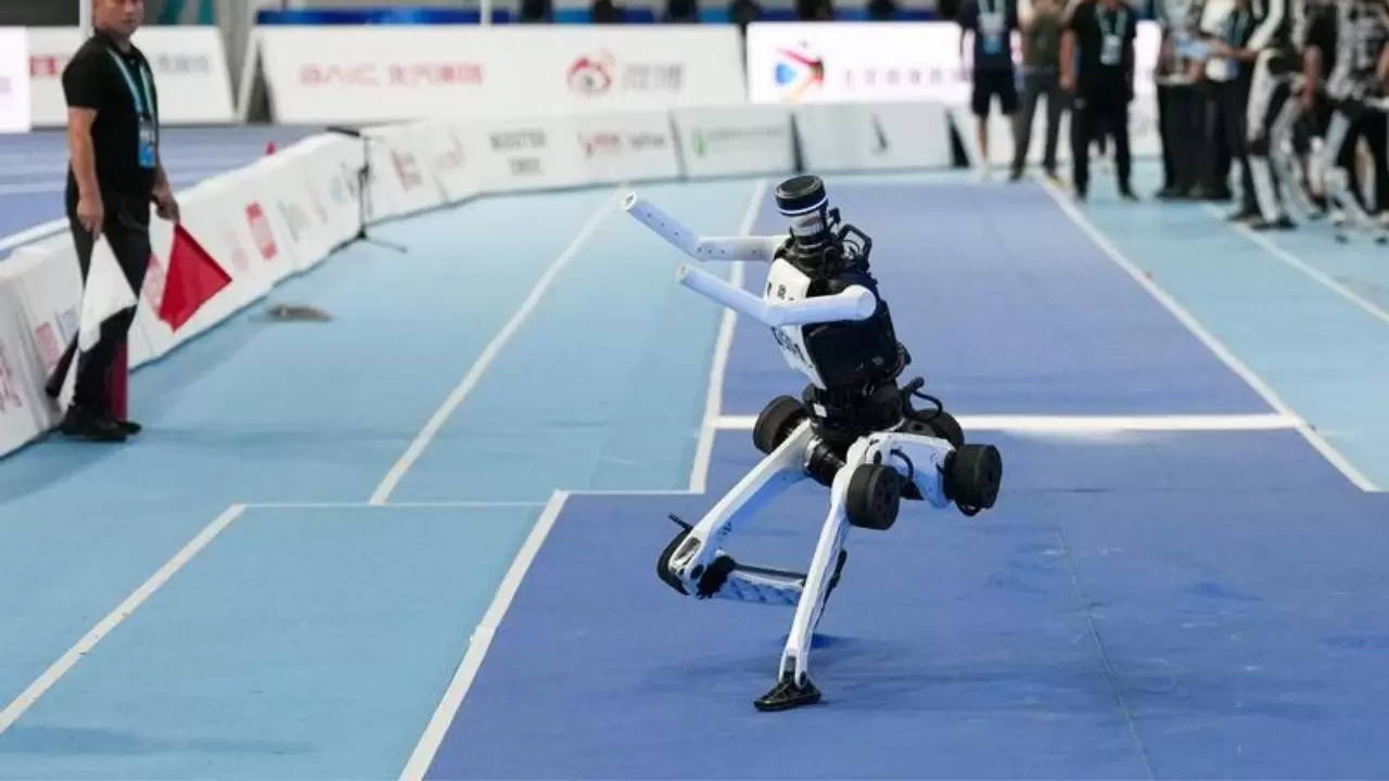 Dünya İnsansı Robot Oyunları'ndan dikkat çeken görüntüler 1