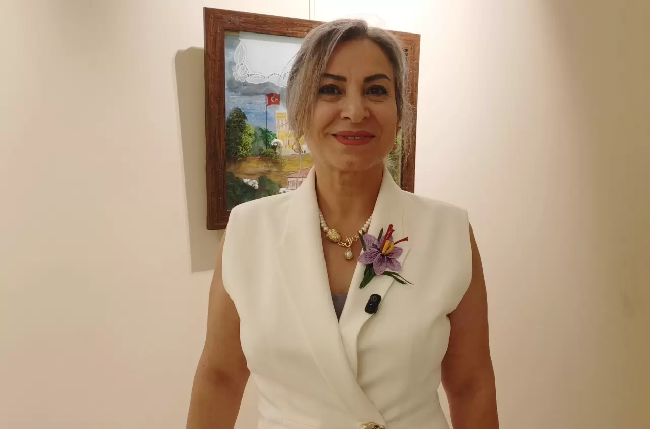 Karabük'te 'Cam Altında Safranname' sergisi sanatseverlerle buluştu 4