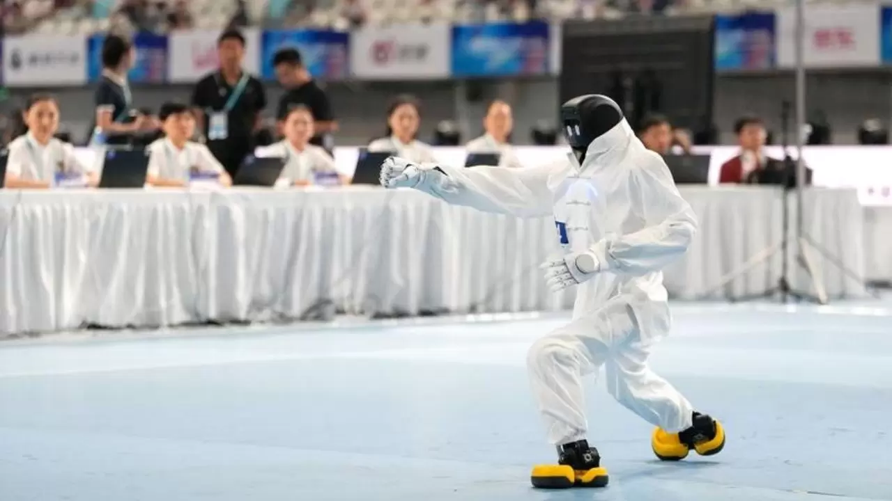 Dünya İnsansı Robot Oyunları'ndan dikkat çeken görüntüler 6