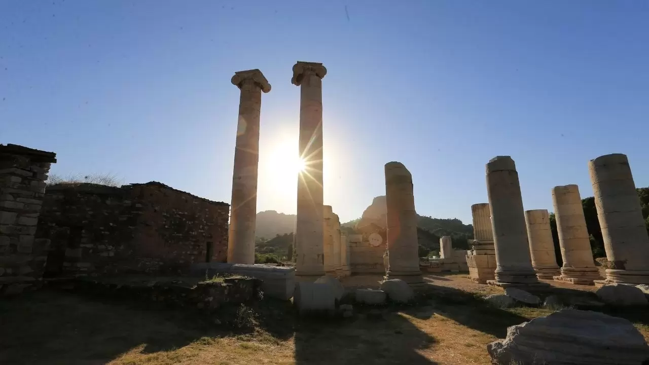 Sardes Antik Kenti'ne 7 ayda 60 bin ziyaretçi 8
