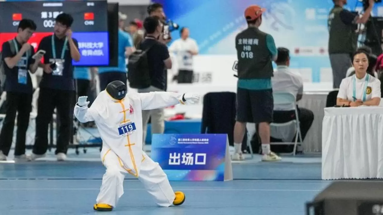 Dünya İnsansı Robot Oyunları'ndan dikkat çeken görüntüler 3