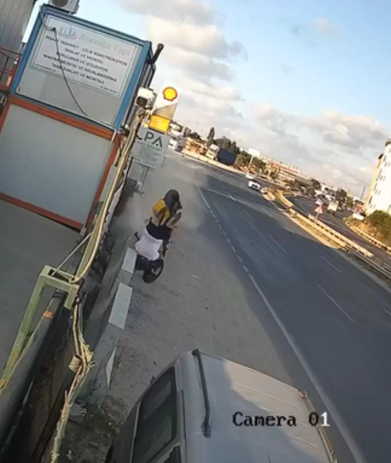 Satın aldığı motorla 2 saat sonra kaza yaptı 1